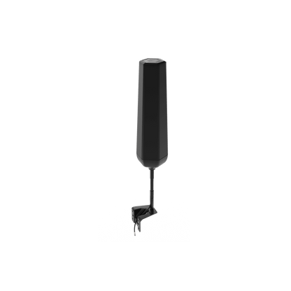 Antena Hexagonal Exterior HEX 360 / 617-894 MHz 6.0 dBi / 1000-1710 MHz 7.5 dBi / 1710-2200 MHz 7.0 dBi / Omnidireccional / Compatible Todas Operadoras Norteamericanas / Material ASA IP67 / VSWR <2.5:1 / Potencia Máxima 10W / Incluye Montaje de