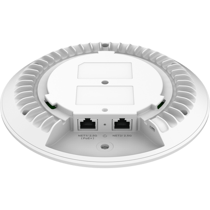 Punto de Acceso Wi-Fi 7 GWN7670 / 3.6 Gbps Inalámbrico / 5 Gbps Cableado / MIMO 2x2:2 / 256 Clientes Simultáneos / PoE+ / Montaje en Pared o Techo / BLE 5.3 / Controlador Integrado