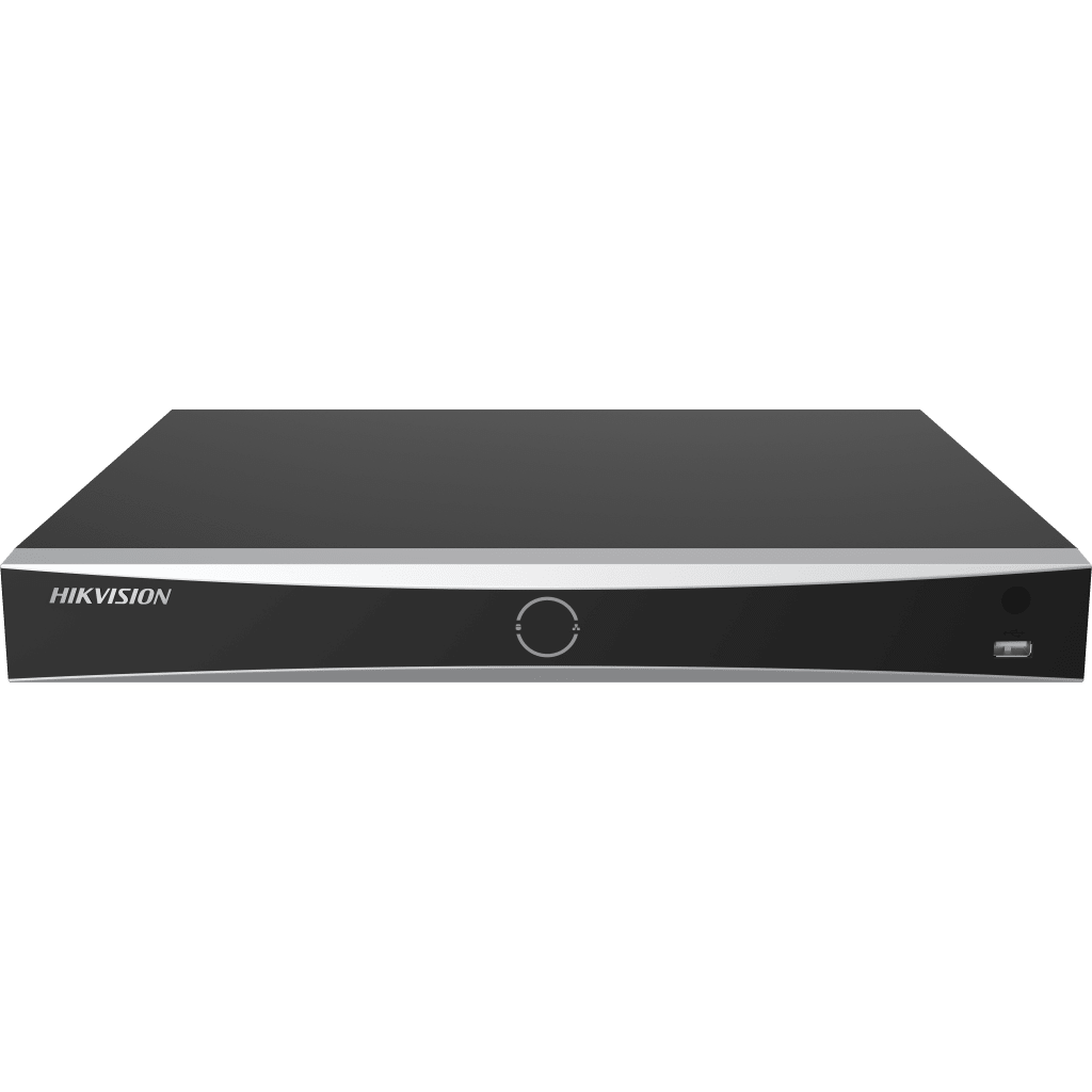[AcuSeek] NVR 32 Megapixel (8K) / 8 Canales IP / 8 Puertos PoE+ / ACUSENSE / Reconocimiento Facial / POS / 2 Bahías de Disco Duro / HDMI en 4K / Alarmas I/O