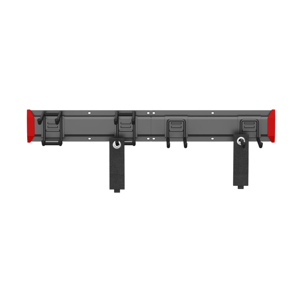 Estante de Almacenamiento de Pared Versátil de Alta Resistencia (en 2 Placas de Pared)