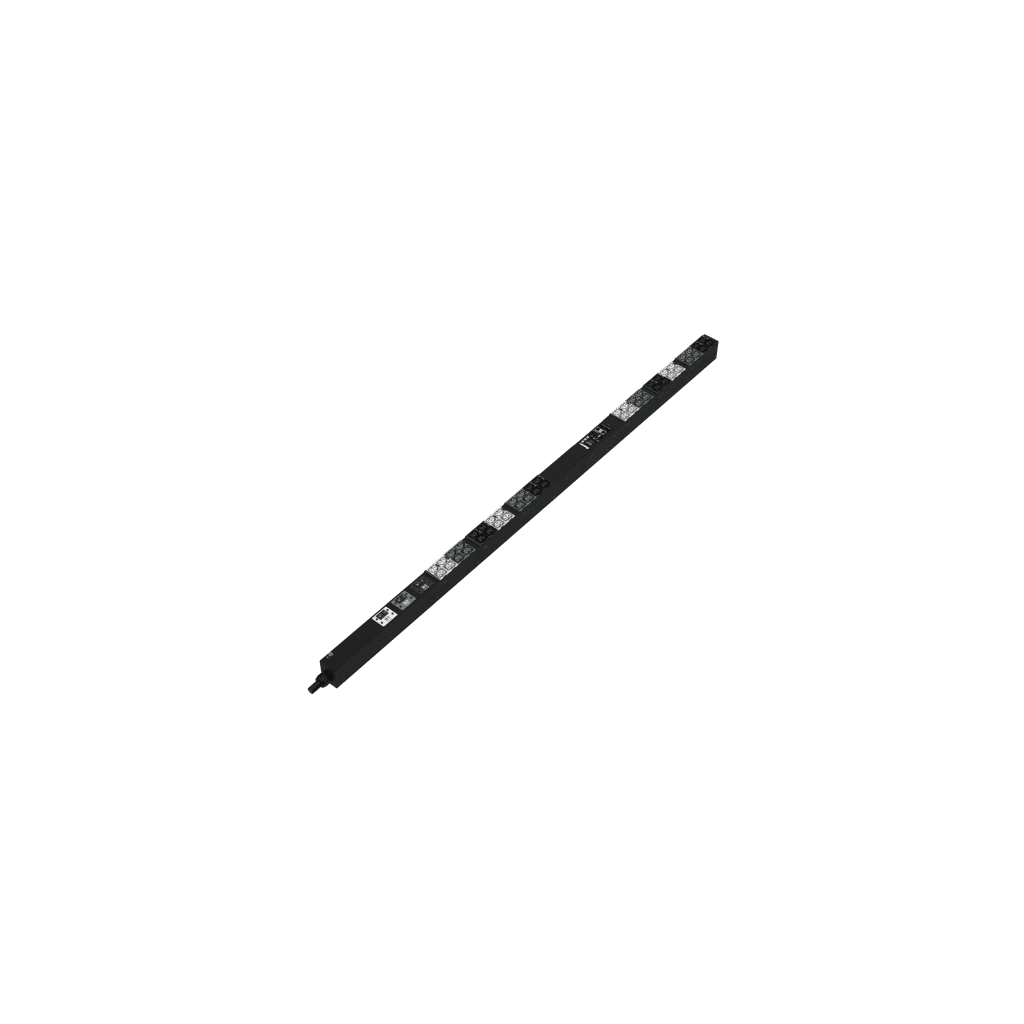 PDU G6 Monitoreable y Switchable (MS) para Distribución de Energía, Enchufe de Entrada NEMA L21-30P, Con 24 Salidas C13/C15 y 24 C13/C15/C19/C21, de Instalación Vertical, 208 Vca, 30 Amp