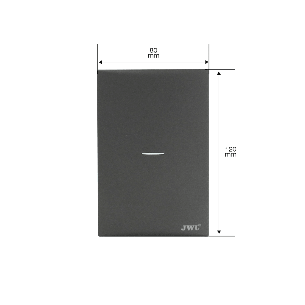 Placa con Interruptor Escalera  10 A 127 V  60 Hz.