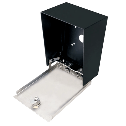 Gabinete para Montaje en Poste ENFORCER / Carcasa de Acero con Pintura en Polvo / Sin perforación