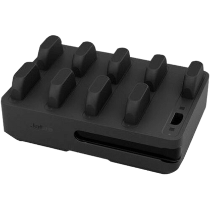 Estación de Carga 10 Bays / Para Jabra Perform 75 / Alimentación 12V / Carga Simultánea Múltiple / LED Indicadores / Certificaciones Internacionales (14217-10))