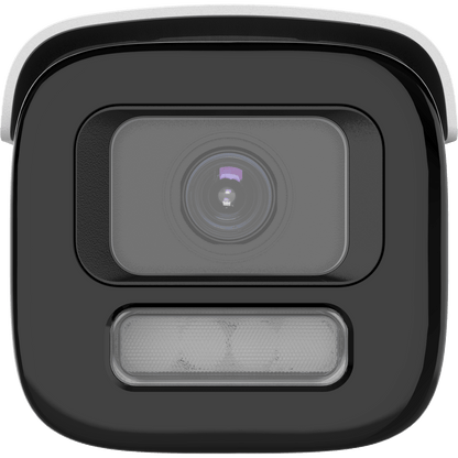 [Dual Light + ColorVu 3.0 + HikAI] Bala IP 4 Megapixel / Lente Mot. 2.8 a 12 mm / 60 mts IR + Luz Blanca / Exterior IP67 / WDR 130 dB / ACUSENSE 3.0 / Microfono Integrado / Metal / NEMA 4X / ACUSEEK