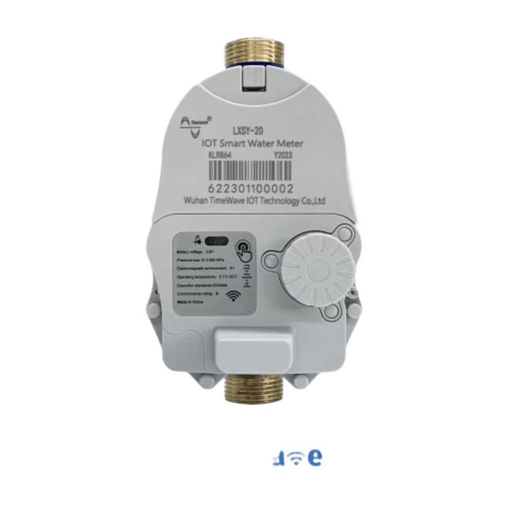 Medidor de Agua Inteligente IoT / LoRaWAN CAT1 / Medición Electrónica 10 Litros / Válvula de Control / Batería Litio 3.6V / Comunicación Inalámbrica / Estructura Seca