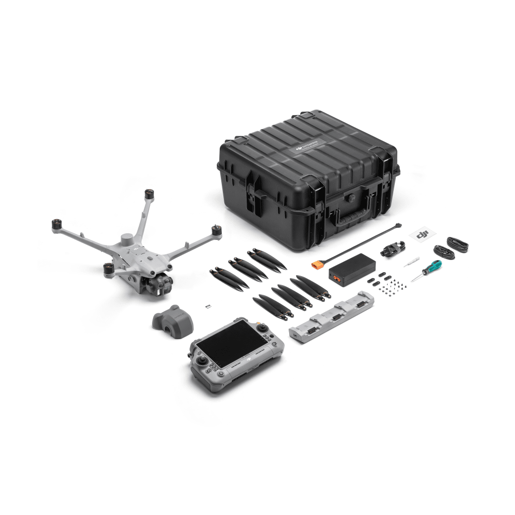 Drone DJI Matrice 4DPLUS con RC/ Dual Cámara(Visual) /Hasta 25kms de transmisión / 1 Año de Care Plus / Uso con DJI DOCK 3 o Independiente