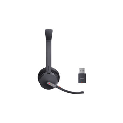 Diadema Inalámbrica WH64 Hybrid Dual UC de Yealink con DECT-Bluetooth y Acoustic Shield 2.0