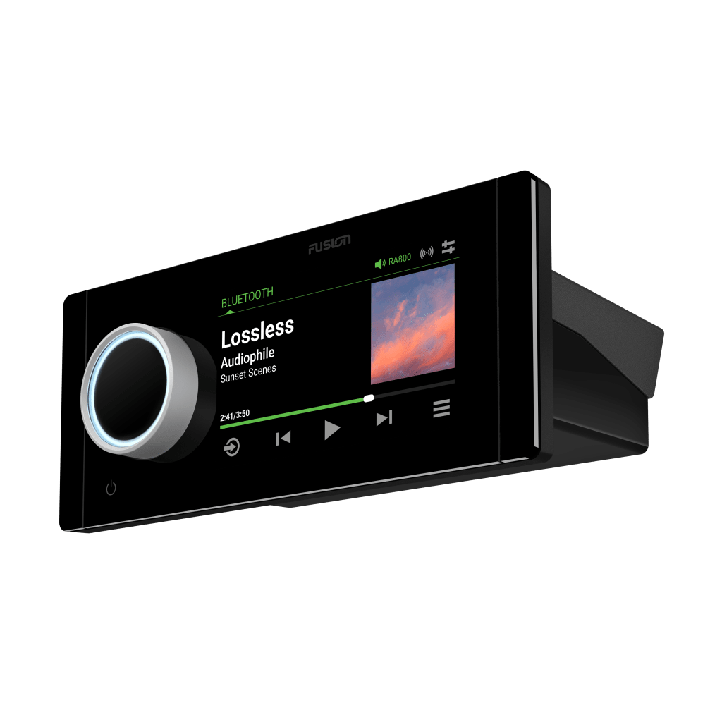 Estéreo Marino / Pantalla Táctil LCD 4.3" (109 mm) / 4 Zonas Multi-Zone™ / Amplificador Clase D 40W x 4 / DSP Integrado / Wi-Fi / Bluetooth / AirPlay 2 / HDMI ARC / NMEA 2000 / IPX6-IPX7