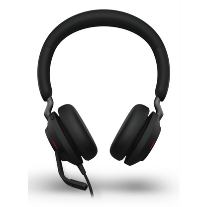 Jabra Evolve 2 40SE, Auricular Stereo Versión MS con Aislamiento de Ruido, Conexión USB C/A y Indicador de Ocupado (Busylight) (24189-999-799)