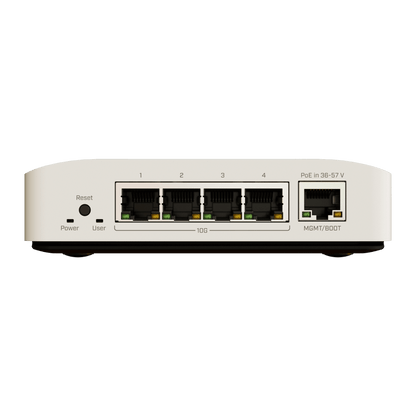 Cloud Router Switch / 4 puertos 10Gbps / Montaje en pared o Riel Din