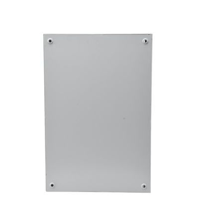 Gabinete de Acero, Nema 4 -IP 66 de 50 x 50 x 30 cm con Platina y certificado UL.
