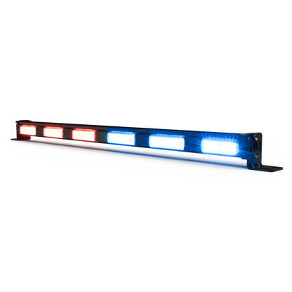 Barra de luz 29¨6 módulos Rojo/Azul 96 Leds para Pick up / Tumbaburros Análoga