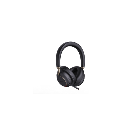 Diadema Inalambrica BH76 Plus With Charging Stand Teams Black USB C/A de Yealink con Audio HD y Certificación para Microsoft Teams