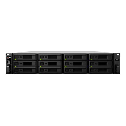 Unidad de Expansión Synology RX1217/RX1217RP | 12 Bahías de Disco | Compatible con SATA 3.5” y 2.5” | Expansión de Volumen en Línea | Fuentes de Alimentación Redundantes (RX1217RP) | Administración con