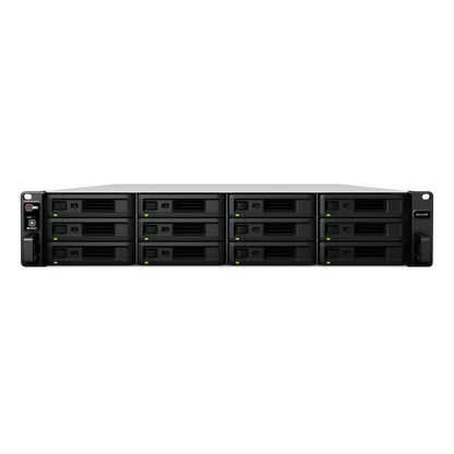 Unidad de Expansión Synology RX1217/RX1217RP | 12 Bahías de Disco | Compatible con RackStation 2U | Expansión de Volumen en Línea | Fuentes de Alimentación Redundantes (RX1217RP) | Administración DSM.