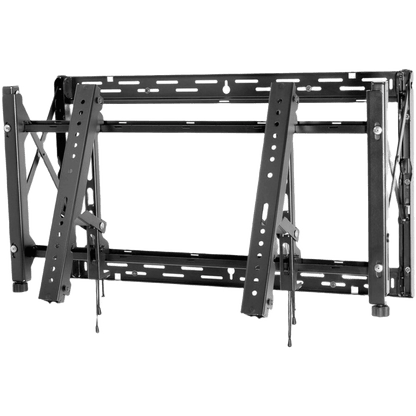 KIT de Video wall LCD 2x2 4 pantallas de 55" VM55BU para conexion daisy chain, incluye montajes de pared Peerless DS-VW765-LAND