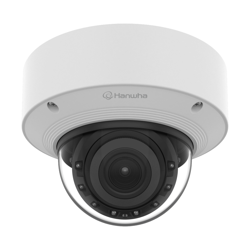 Cámara Domo 4K con IA, Antivandalica / Lente Motorizado de 4.4 a 9.3mm / P-Iris, WDR 120dB / Ranura SD / Conteo de personas y Vehiculos