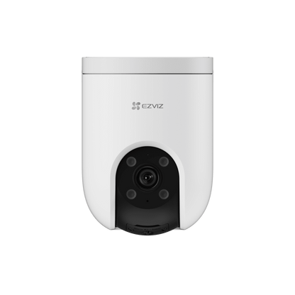 Cámara PT para Exteriores / 4K (8 Megapixel) / Visión Nocturna a Color / Audio Bidireccional / Vista Panorámica 360° / Detección de Forma Humana / Auto Seguimiento de Zoom / IP65
