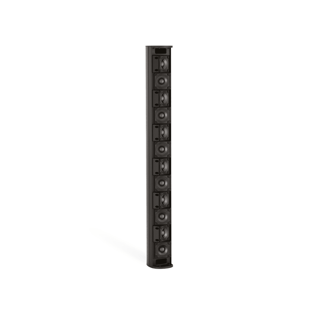 Altavoz Modular de Arreglo en Columna Panaray | 12 Drivers de 2.25" | Exterior IPX5 | Gabinete de Aluminio Extruido | Color Negro