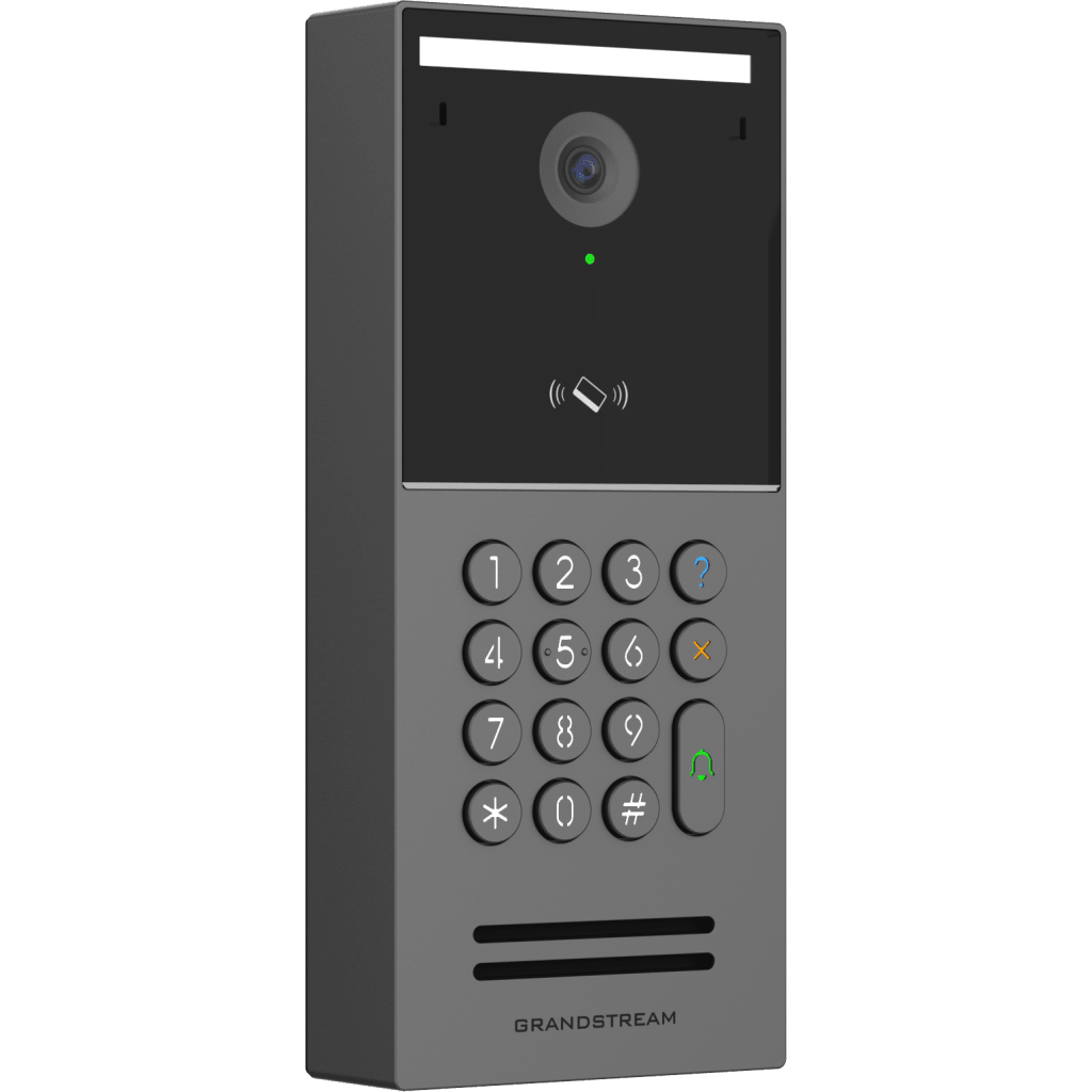 Videoportero IP Inteligente GDS3725 / 2K Ultra HD 1080p / Ángulo 127° / IA ISP con Análisis de Comportamiento / Lector RFID IC-ID NFC / Múltiples Métodos de Apertura / PoE Integrado / Protección IP66 IK10 / Interoper