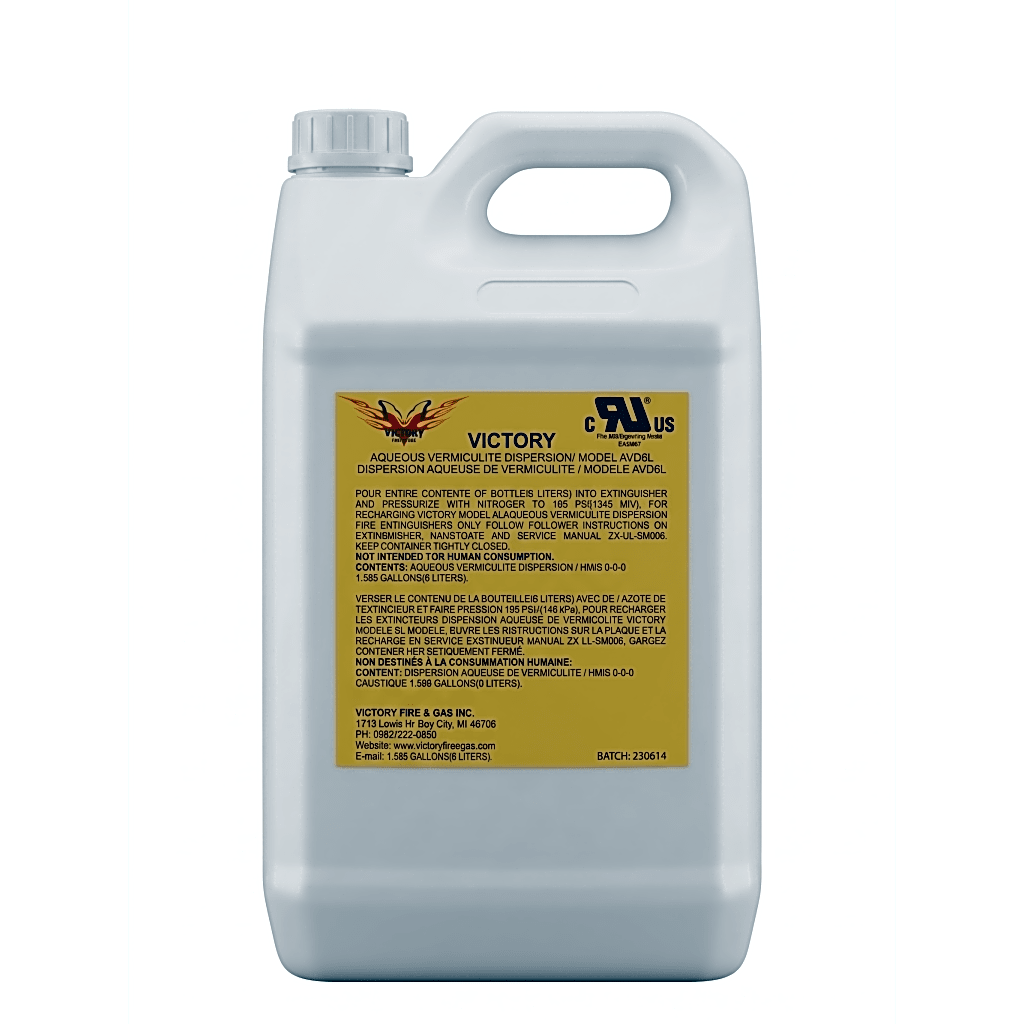 Recarga de Agente AVD Capacidad 1.6 Galones | UL EX 26669