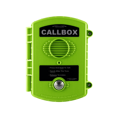 Callbox, Intercomunicador Inalámbrico Vía Radio UHF 450-470MHZ, Serie Q1 en Color Verde