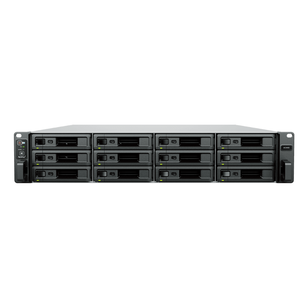 Controlador Unificado UC3400 | Almacenamiento SAN Activo-Activo | Alta Disponibilidad Empresarial | Compatible con Fibre Channel e iSCSI | Expansión hasta 576 TB.