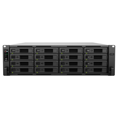 Servidor de Almacenamiento RackStation RS2825RP+ | 16 Bahías | 3U | Hasta 560 TB | Rendimiento 3,519/1,790 MB/s | Fuentes de Alimentación Duales | Expansión PCIe | Compatible con Virtualización y Vigilancia.