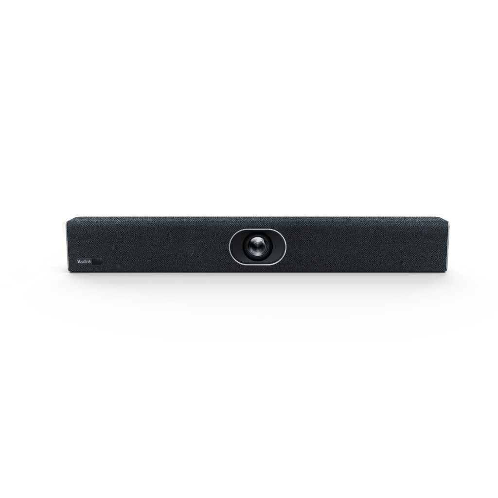 Barra de Videoconferencia Yealink UVC 40 E2 para Salas Pequeñas con IA Avanzada y Seguimiento Automático de Orador