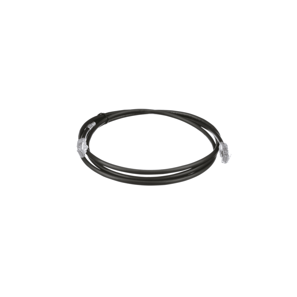 Cable de Parcheo UTP, Cat6A, 24 AWG, CM, Color Negro, 7.92 Metros (26 Pies)