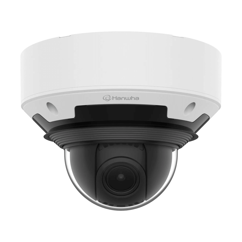 Cámara Domo Exterior Antivandálica AI 4MP / Sensor 1/1.8" CMOS / Zoom Varifocal Motorizado 2.0x (4.6-9.35mm) / WiseIR 30 mts / Inteligencia Artificial Avanzada / Detección Persona-Vehiculo-Matrícula / IP67-IP66-IP6K9K-IK11