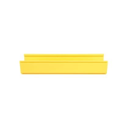 Canaleta FiberRunner™ 6X4, de PVC Rígido, Color Amarillo, 3 m de Largo