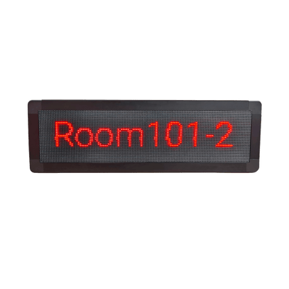 Pantalla LED de Pasillo para Hospital/Asilos, Doble Cara, Matriz 128×32, Indicadores RGB, Para Solución de Enfermería Fanvil