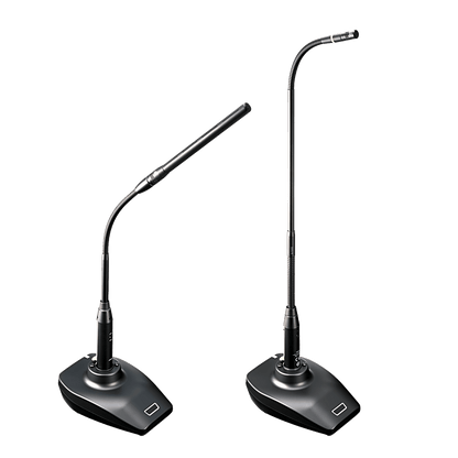 Transmisor de Micrófono de Mesa | System 20 PRO | Conector XLR-F para Micrófono Gooseneck | Batería de Ión-Litio | Pantalla OLED | USB Type-C | 10-20 Canales Simultáneos | AES128