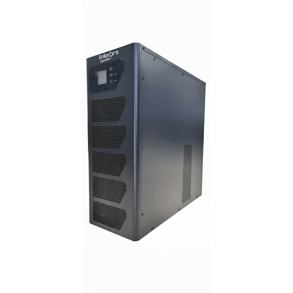 UPS Tipo Torre de 10KVA, Online Doble Conversión, 200 - 240 Vac de Entrada y 220Vca o 120Vca de salida Fase Dividida, Onda Senoidal Pura