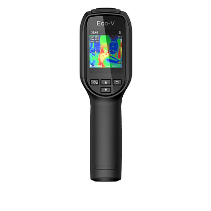 Eco-V - Cámara Termográfica Portátil / SuperIR 240 x 240 / Rango de -20°C a 550°C / Pantalla LCD 2.4" / Fusión Térmica-Visible / Memoria 4GB (30,000 imágenes) / Batería 8h