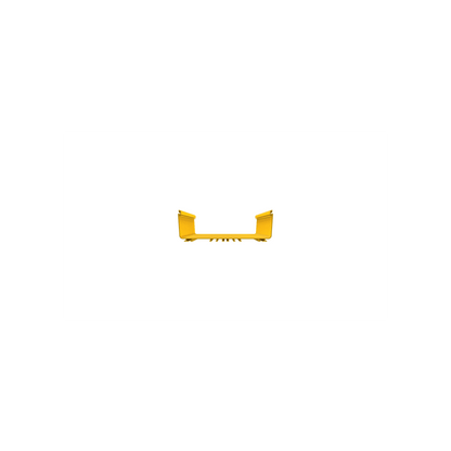 Canaleta FiberRunner™ 12X4, de PVC Rígido, Color Amarillo, 3 m. de Largo