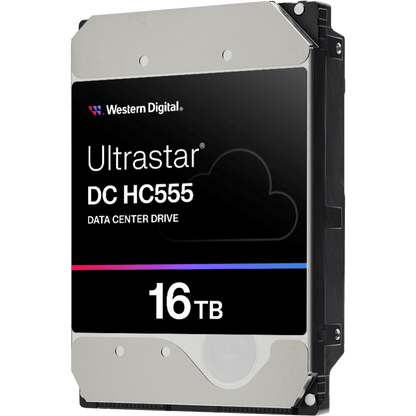 Disco Duro Ultrastar Data Center / 16TB Capacidad / 7200 RPM / HelioSeal Helio / CMR Technology / 512MB Buffer / SATA 6Gb/s SAS 12Gb/s / 2.5M Horas MTBF