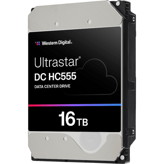Disco Duro Ultrastar Data Center / 16TB Capacidad / 7200 RPM / HelioSeal Helio / CMR Technology / 512MB Buffer / SATA 6Gb/s SAS 12Gb/s / 2.5M Horas MTBF