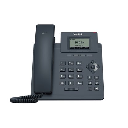 Teléfono IP Empresarial Yealink SIP T30P con 1 Línea SIP y Conferencia de hasta 5 Participantes