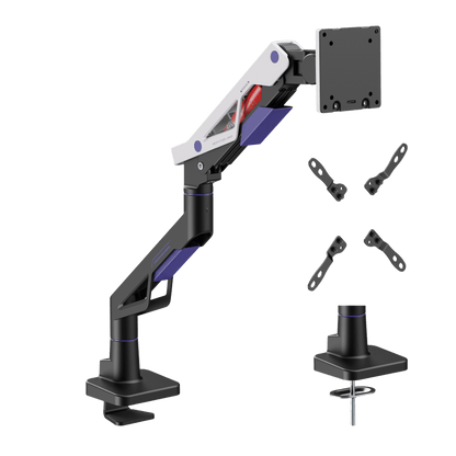 Brazo Para Monitor 24-57 Pulgadas/Hasta 30 KG/ VESA 75 X 75 - 200 X 200