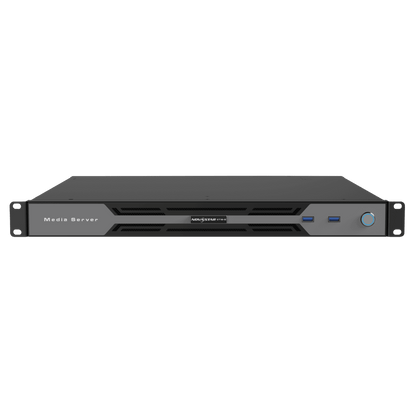 Servidor de Medios ET1S-G / 1x Salida 4K×2K@60Hz / 4x Salidas HDMI 1.3 / 1x Salida DP 1.2 / 16 GB RAM / 250 GB SSD / Windows 10 Enterprise LTSC / Kompass FX1