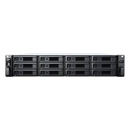 Servidor de Almacenamiento RackStation RS2423+ | 12 Bahías | 2U | Hasta 216 TB | Rendimiento 3,500/1,700 MB/s | Expansión a 432 TB | 10GbE | Fuentes de Alimentación Duales | Alta Disponibilidad.