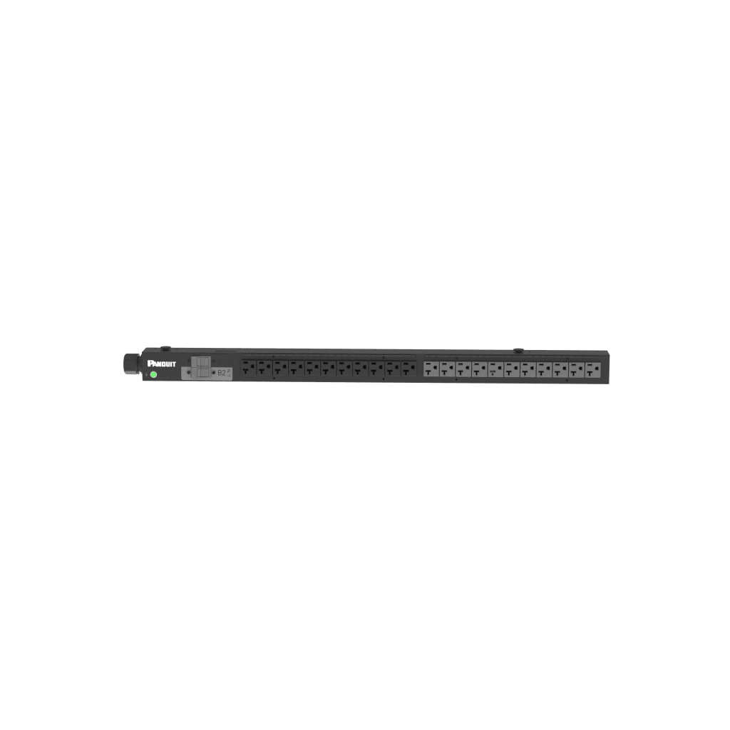 PDU Básico para Distribución de Energía, Enchufe de Entrada NEMA L5-30P, Con 22 Salidas NEMA 5-20R, de Instalación Vertical, 120 Vca, 30 Amp