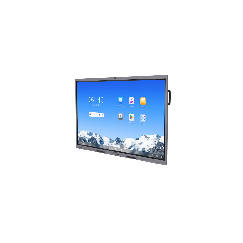 Pantalla Interactiva Touch de 86" Android 14 / Asistentes IA /Google Suite Preinstalado con Certificación EDLA / Cámara Web 8 MP / Resolución 4K / Bocinas Integradas / Entradas HDMI y VGA / Incluye 2 Lápices para Escribir