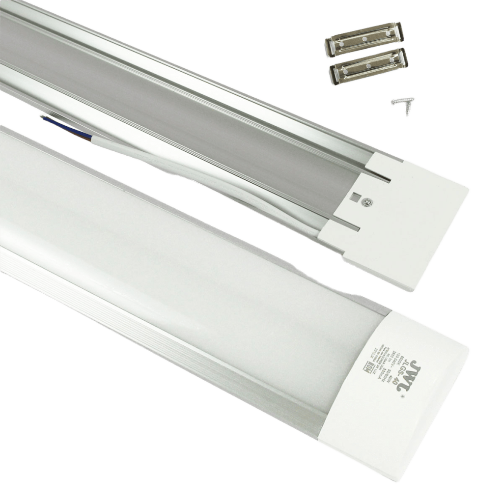 Regleta LED Slim / 40W 2800 lm / 1200 mm / Blanco / Interior / Aluminio y Policarbonato / 50000 horas / 3 años Garantía