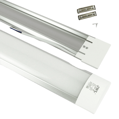 Regleta LED Slim / 40W 2800 lm / 1200 mm / Blanco / Interior / Aluminio y Policarbonato / 50000 horas / 3 años Garantía