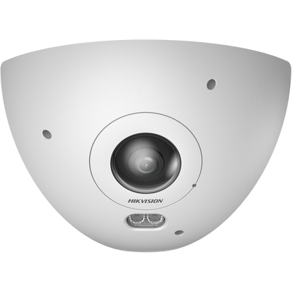 Cámara Fisheye Network DeepinView 6 MP / 360° Panorámica / 2560 × 2560 / IR 15 m (49.2 ft) / IP67 IK10 / Audio Bidireccional / Deep Learning / Heatmap / 20 Modos Visualización