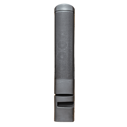 Altavoz Line Array Exterior | 200W RMS | 37 Hz - 20 kHz | 16 Tweeters + 4 Midranges + 1 Woofer | IP56 | Instalación Enterrada o Base Placa | Cobertura 25-30 pies (7.6-9.1 m)